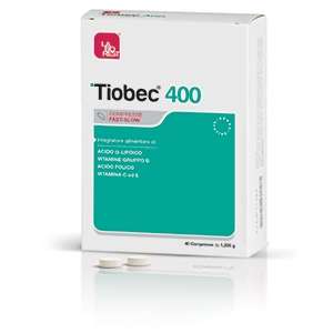 TIOBEC 400 40 COMPRESSE FAST-SLOW