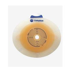 PLACCA PER ILEOSTOMIA E COLOSTOMIA SISTEMA A 2 PEZZI SENSURACLICK CONVEX LIGHT FORO RITAGLIBILE 15-53 MM FLANGIA 70 MM5 PEZZI