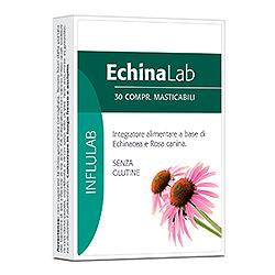 LABORATORIO DELLA FARMACIA ECHINALAB 30 COMPRESSE MASTICABILI 30 G LINEA INFLULAB