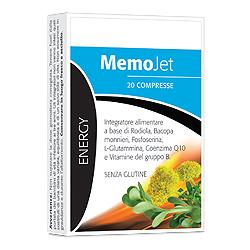 LABORATORIO DELLA FARMACIA MEMOJET 20 COMPRESSE 20 G LINEA ENERGY