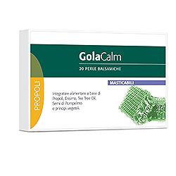 LABORATORIO DELLA FARMACIA GOLA CALM 20 PERLE BALSAMICHE LINEA PROPOLI