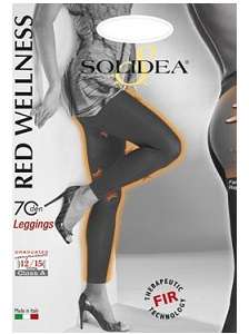 RED WELLNESS 70 LEGGINS NERO 5XXXL