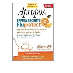 APROPOS FLUPROTECT EFFERVESCENTE C 20 COMPRESSE