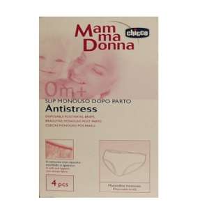 CHICCO MAMMA DONNA SLIP TESSUTO NON TESSUTO MISURA 4 4 PEZZI