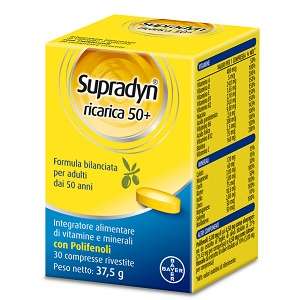 SUPRADYN RICARICA 50+ 30 COMPRESSE