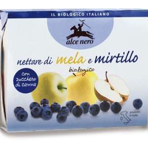 NETTARE DI MELA E MIRTILLO BIO 3 TETRAPACK DA 200 ML