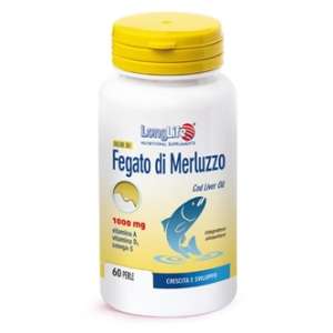 LONGLIFE OLIO FEGATO MERLUZZO 1000 MG 60 PERLE