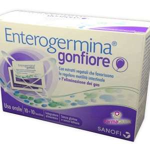 ENTEROGERMINA GONFIORE 10 BUSTINE BIPARTITE