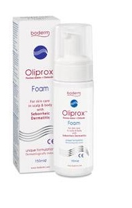 OLIPROX SCHIUMA ANTIDESQUAMAZIONE E DERMATITE SEBORROICA CUOIO CAPELLUTO E PELLE 150 ML