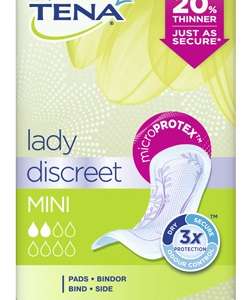 PANNOLONE SAGOMATO TENA DISCREET MINI 20 PEZZI
