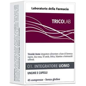 LABORATORIO DELLA FARMACIA TRICOLAB UOMO 45 COMPRESSE