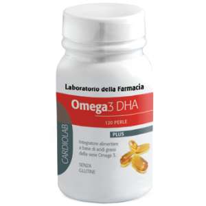 LABORATORIO DELLA FARMACIA OMEGA 3 DHA PLUS 120 PERLE LINEACARDIOLAB