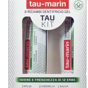 TAU MARIN DENTIFRICIO RINFRESCANTE RICARICA TAU KIT 2X20ML