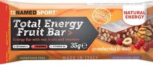 TOTAL ENERGY FRUIT BAR CRANBERRY & NUTS 35 G