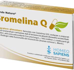 BROMELINA Q MONDO NATURA 30 COMPRESSE