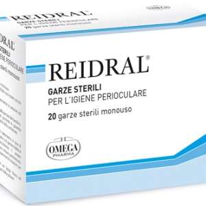 REIDRAL GARZE OCULARI 20 PEZZI