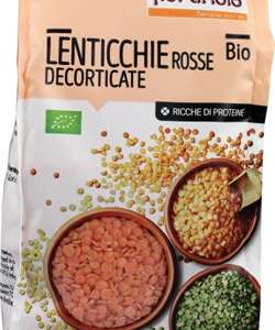 LENTICCHIE PICCOLE ROSSE DECORTICATE BIO 400 G