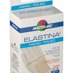 RETE TUBOLARE ELASTICA IPOALLERGENICA MASTER-AID ELASTINA MANO/POLSO 3 MT IN TENSIONE CALIBRO 3 CM