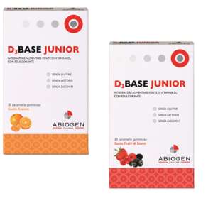 D3BASE JUNIOR 30 CARAMELLE GOMMOSE ARANCIA