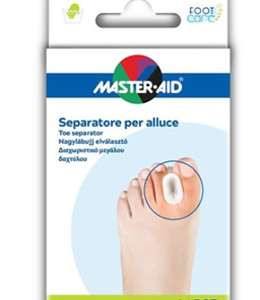 SEPARATORE DITA IN GEL MASTER-AID FOOTCARE PER ALLUCE LARGE2 PEZZI D2