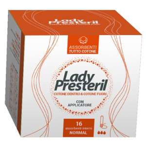 LADY PRESTERIL ASSORBENTI INTERNI NORMAL 16 PEZZI