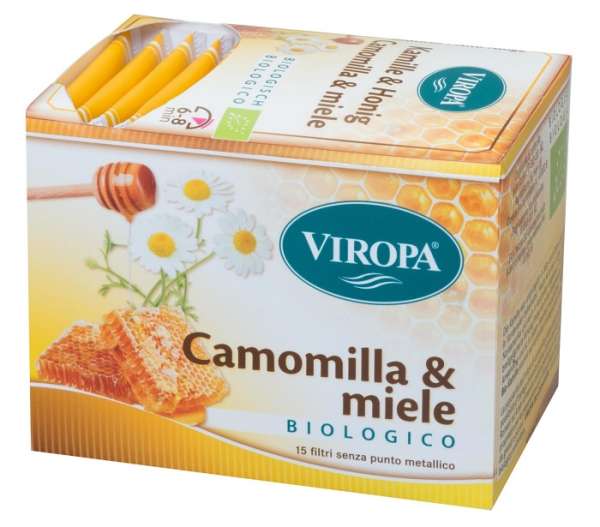 VIROPA CAMOMILLA & MIELE BIO 15 FILTRI