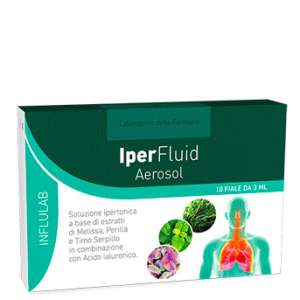 LABORATORIO DELLA FARMACIA IPERFLUID AEROSOL 10 FIALE LINEAINFLULAB