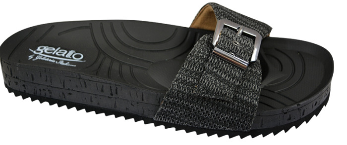 CIABATTA WOODSTOCK MAN BLACK 44/45 CIABATTA WOODSTOCK MAN BLACK 44/45