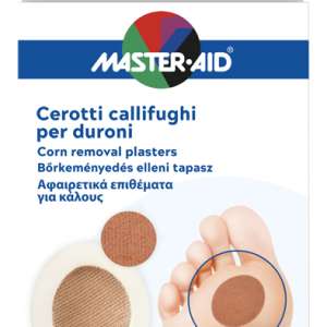 CEROTTO CALLIFUGO MASTER-AID FOOTCARE PER DURONI 4+4 PEZZI B1