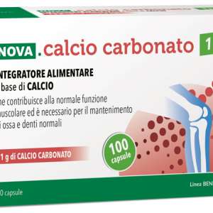 NOVA CALCIO CARBONATO 1 G 100 CAPSULE