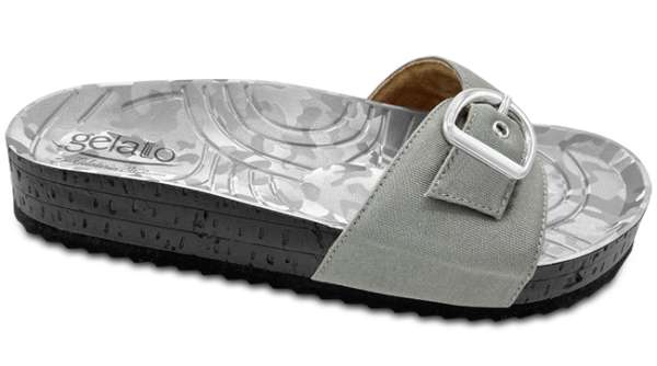 CALZATURA CON PLANTARE INDOSSABILE WOODSTOCK CAMOUFLAGE SILVER 41/42