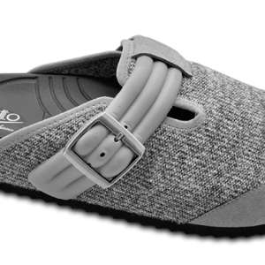 CALZATURA CON PLANTARE INDOSSABILE PUNTA CHIUSA WOODSTOCK SOFT MAN FELT 2.0 GREY 44/45