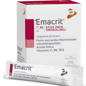 EMACRIT OROSOLUBILE 30 STICK PACK
