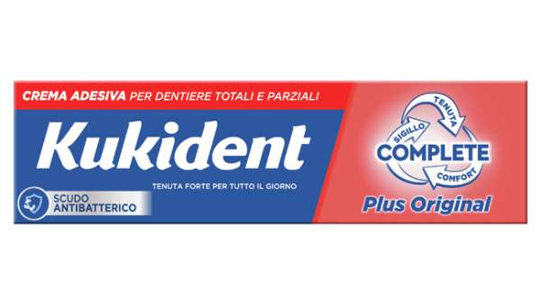 KUKIDENT PLUS ORIGINAL CREMA ADESIVA DENTIERE 40 G