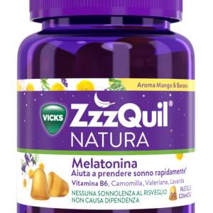 VICKS ZZZQUIL NATURA MANGO & BANANA 30 PASTIGLIE GOMMOSE