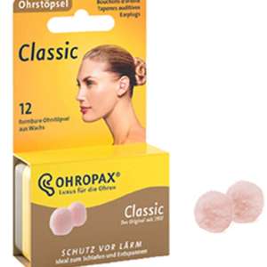 TAPPO AURICOLARE OHROPAX CERA 12 PEZZI