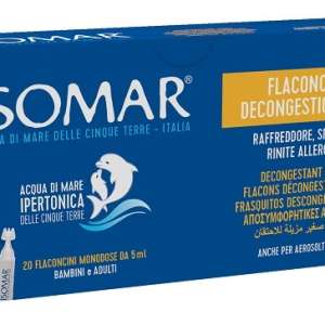 ISOMAR FLACONCINI DECONGESTIONANTI SOLUZIONE IPERTONICA 20 FLACONCINI 5 ML
