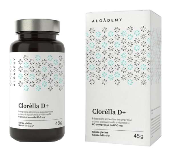 Algademy CLORELLA D+ 60 COMPRESSE