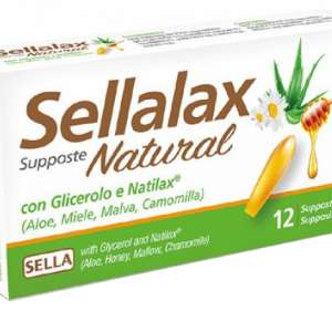 SELLALAX NATURAL MD 12 SUPPOSTE