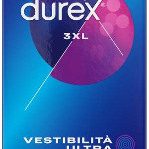 PRESERVATIVO DUREX 3XL VESTIBILITA&apos; ULTRA 5 PEZZI