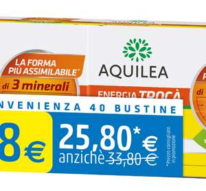 AQUILEA ENERGIA TROCA&apos; + GINSENG BIPACK 40 BUSTINE