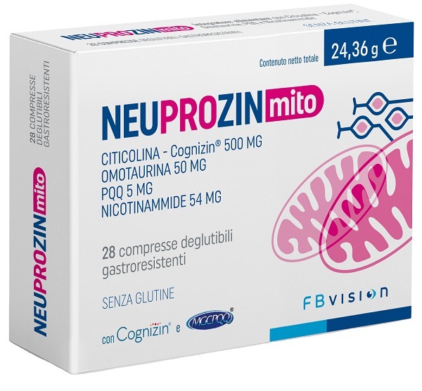 NEUPROZIN MITO 28 COMPRESSE GASTRORESISTENTI 1 NEUPROZIN MITO 28 COMPRESSE GASTRORESISTENTI