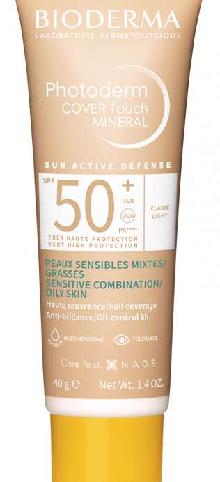 PHOTODERM COVER TOUCH MINERAL CLAIRE SPF50+ 40 ML