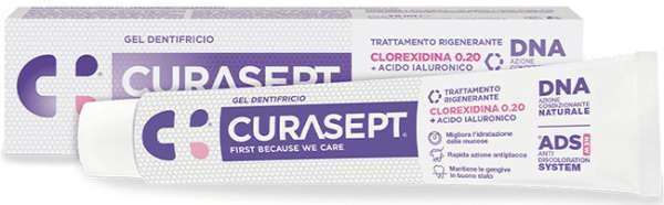 CURASEPT GEL DENTIFRICIO ADS DNA TRATTAMENTO RIGENERANTE 75ML