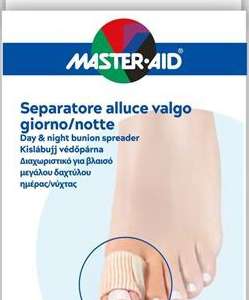 DIVARICATORE ALLUCE GIORNO/NOTTE MASTER-AID FOOTCARE SMALL 2PEZZI D11
