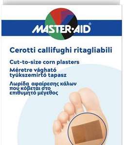 CEROTTO CALLIFUGO MASTER-AID FOOTCARE RITAGLIABILE 64X40 MM2 PEZZI B3