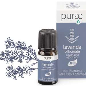 PURAE LAVANDA OFFICINALE BIO FIORI OLIO ESSENZIALE 10 ML