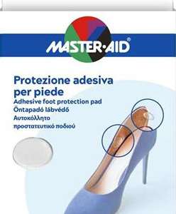 PROTEZIONE ADESIVA MASTER-AID FOOTCARE TRASPARENTE MIX 6 PEZZI A5