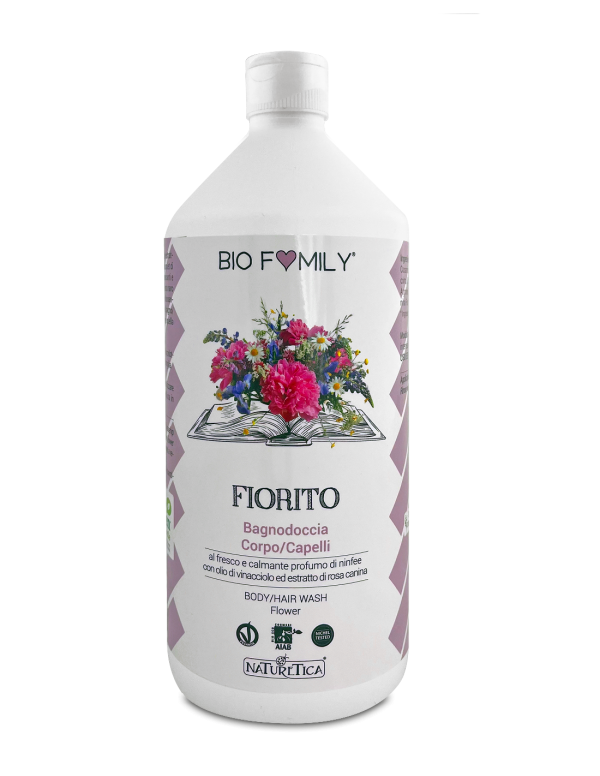 biofamily bagno doccia fiorito