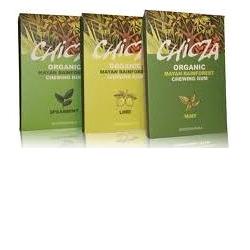 CHICZA CHEWING GUM BIODEGRADABILE E 100% BIOLOGICO SENZA GLUTINE E SENZA LATTOSIO SENZA ASPARTAME KOSHER GUSTO MENTA CONTENENTE 12 GOMME DA 30 G